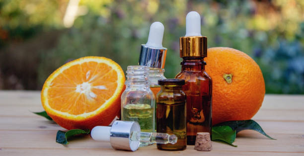 istock Essential extract of orange oil. 1708333102
