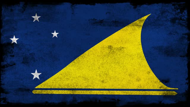 Tokelau, Paint brush flag animation on a black background, The concept of drawing, brushstroke, grunge, paint strokes, dirty, national, independence, patriotism, election, pencil drawing, oil painting, pastel colored, cartoon,