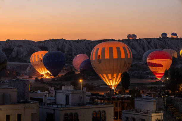 istock Hot air balloons in Cappadocia 1708498468
