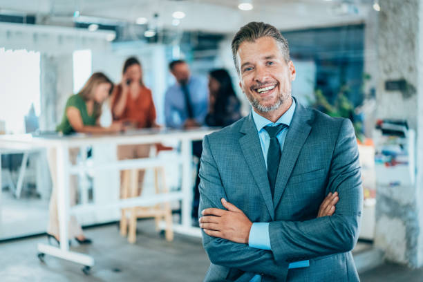 istock Portrait of modern businessman 1708546664