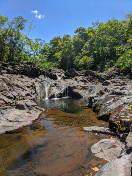 istock Touring waterfalls with crystal clear waters 1708618182