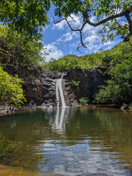 istock Touring waterfalls with crystal clear waters 1708619975