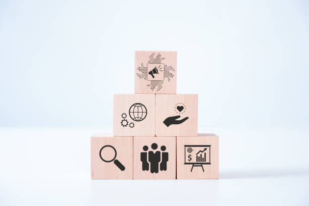 istock Marketing automation concept. boost growth strategy by data. Digital marketing automation tools, email marketing, social media, customer journey, pricing, advertising, crm, and loyalty. 1708632281