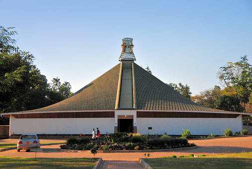 The historical Fourth Raadzaal in Bloemfontein, South Africa, Seat of Free State Provincial Government