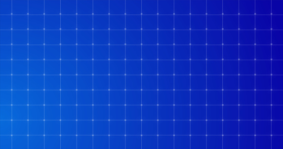 Digital technology animated Grid Background. Digital small square and dots flashing data technology ai cybersecurity encryption tech. Scientific computer science motion graphic.