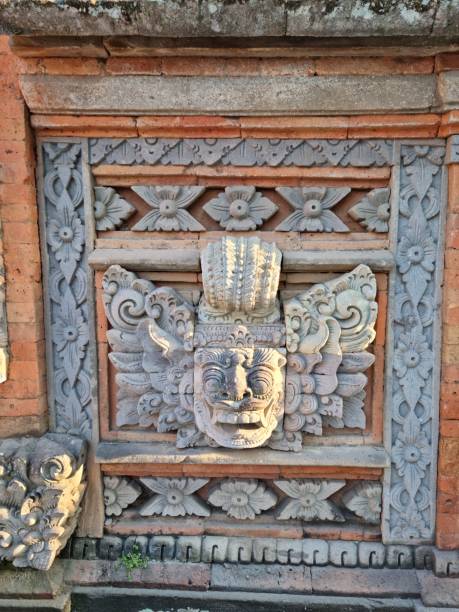 istock Limestone carved wall decoration 1708831692