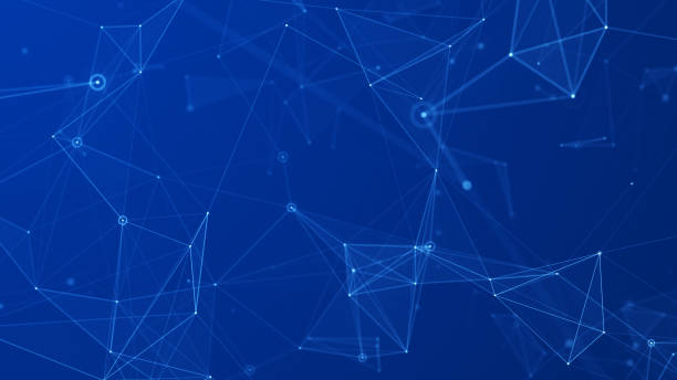 istock Abstract concepts of cybersecurity technology and digital data protection. Protect internet network connection with polygons, dots and lines with  background 1708876729