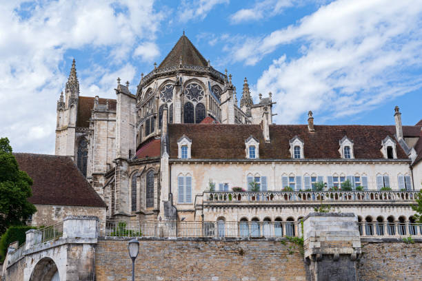 istock saint etienne cathedral and prefecture building in auxerre 1708979660