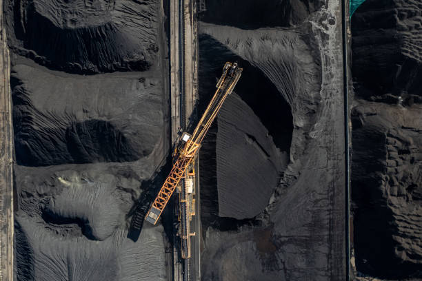 istock The mechanical equipment at the coal freight terminal is transporting coal 1708995712