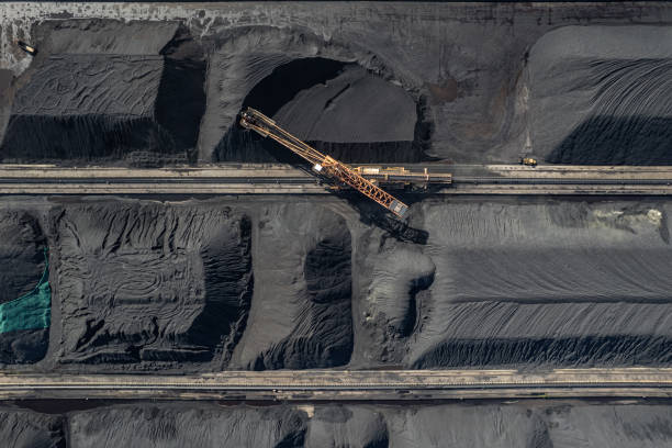 istock The mechanical equipment at the coal freight terminal is transporting coal 1708997325