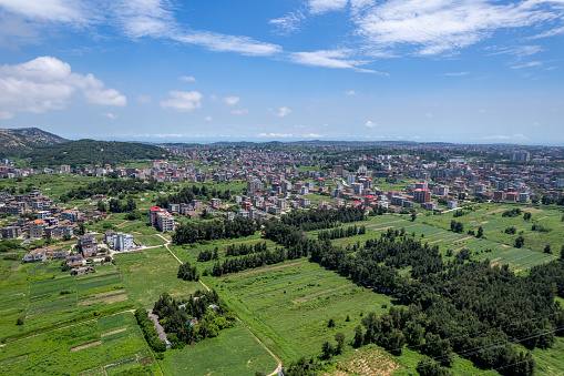 View of citadel of Dinant in Belgium