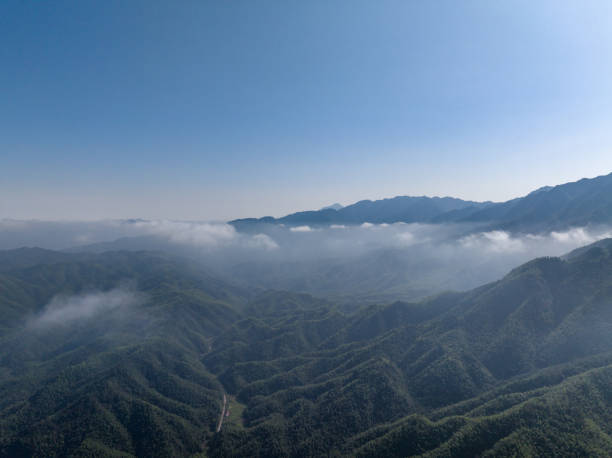 Clouds and fog on the mountains