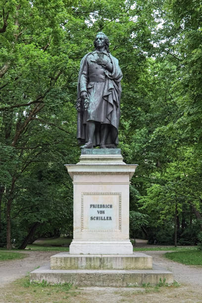 istock Schiller monument at Maximiliansplatz square of Munich, Germany 1709066410