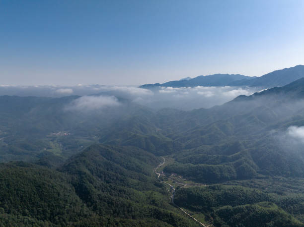 istock Clouds and fog on the mountains 1709072608