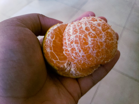 Jeruk semboro is Indonesian orange, the place that produced this orange called semboro. Semboro located on east java, indonesia. This type of orange is have different taste an smell from regular orange outside Indonesia that have orange skin. This orange have green colored skin sometimes have color grean mixed with orange