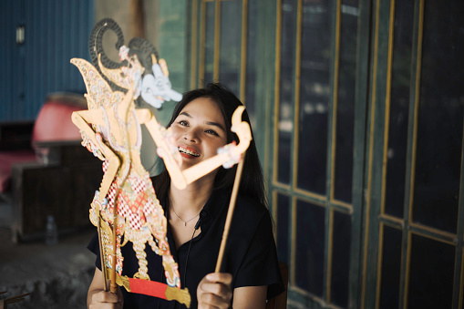 Wayang kulit is a traditional performing arts of puppet-shadow play found in the cultures of Java, Bali, and Lombok, in Indonesia