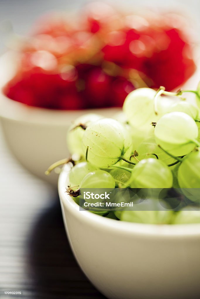 Groselha verde e vermelha Groselha - Royalty-free Alimentação Saudável Foto de stock