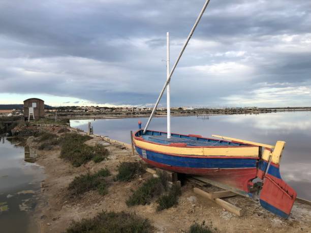 istock Boat on boarder of the sea 1709334315
