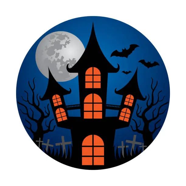 Vector illustration of halloween