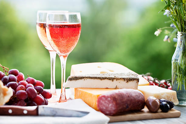 istock snack wih cheese and wine 170936942