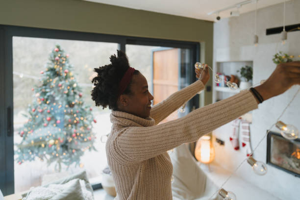 istock Decorating for Christmas holidays 1709382266