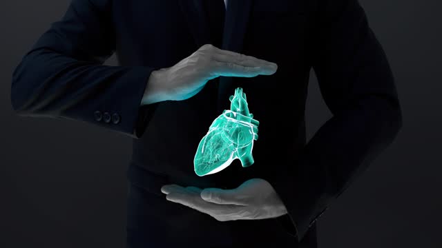 Virtual Heart Beating Between Hands