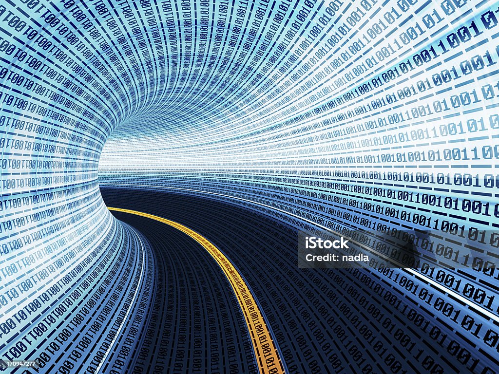 Binary Code Stock Photo - Download Image Now - Information Superhighway ...