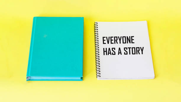 istock Word concept Everyone has a story on notepad and yellow background 1709548361