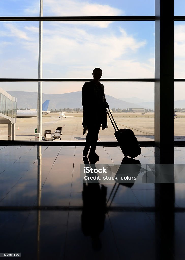 Conceito de viagem - Foto de stock de Aeroporto royalty-free