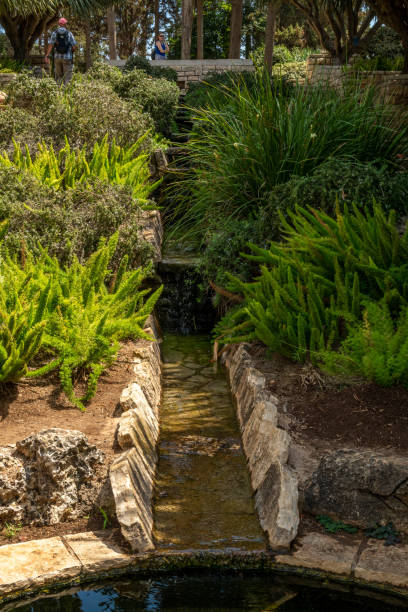 istock Water feature in Ramat Hanadiv park near Zichron Yaakov. 1709552743