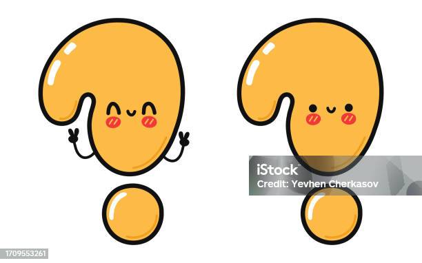 Question Mark Characters Stock Illustration - Download Image Now - Art ...