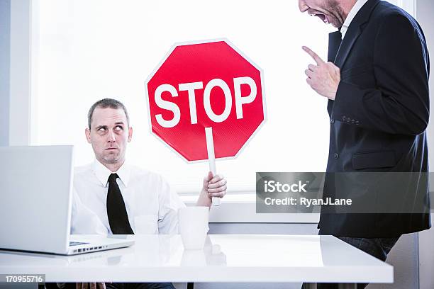 Abusive Office Manager Stock Photo - Download Image Now - Conflict, Harassment, Office
