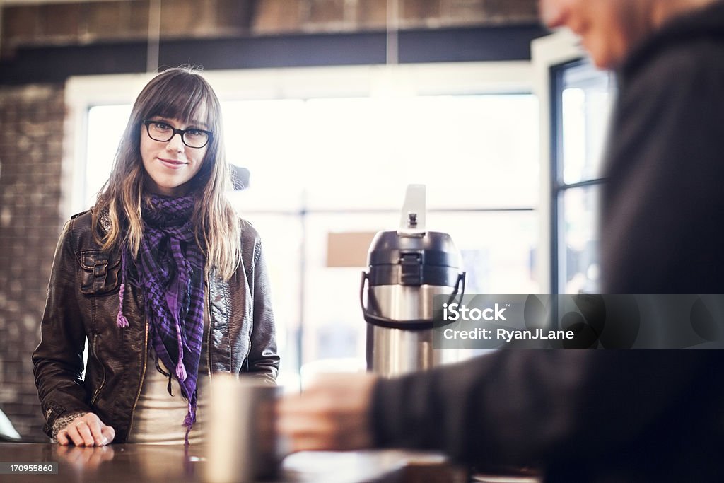 Café Latte - Lizenzfrei Abwarten Stock-Foto