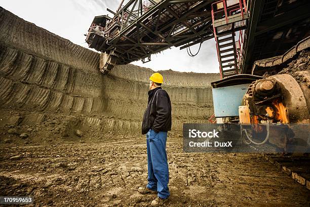 Heavy Mining Industry Worker Stock Photo - Download Image Now - Mining - Natural Resources, Technology, Machinery