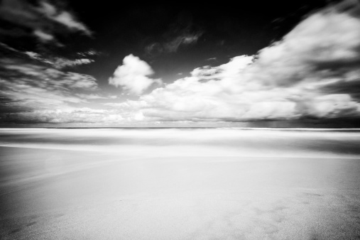 A long exposure seascape taken on East Beach in Port Alfred, South Africa