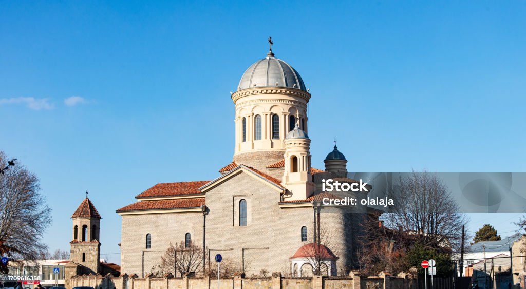 Virgin Mary orthodox church  in Gori town, Georgia Georgia - Country Stock Photo