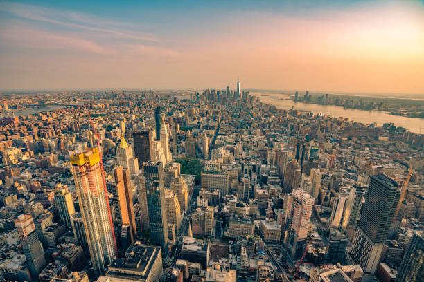 istock New York City helicopter flight at sunset 1709633616