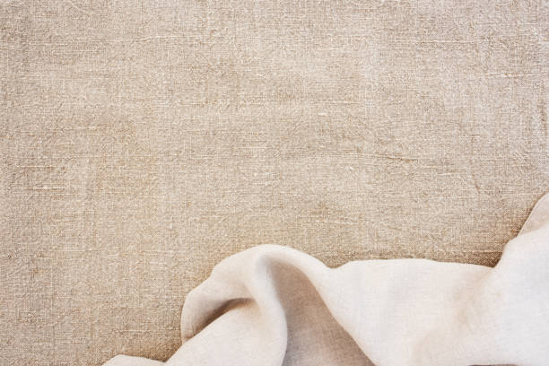 istock Linen tablecloth with folds 1709737876