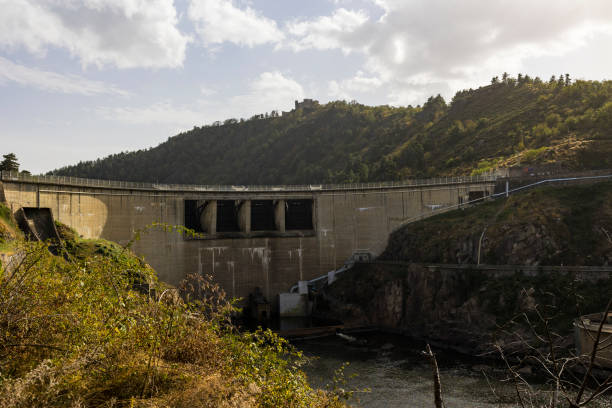 istock Grangent hydroelectric dam, in the Loire Gorges 1709765663