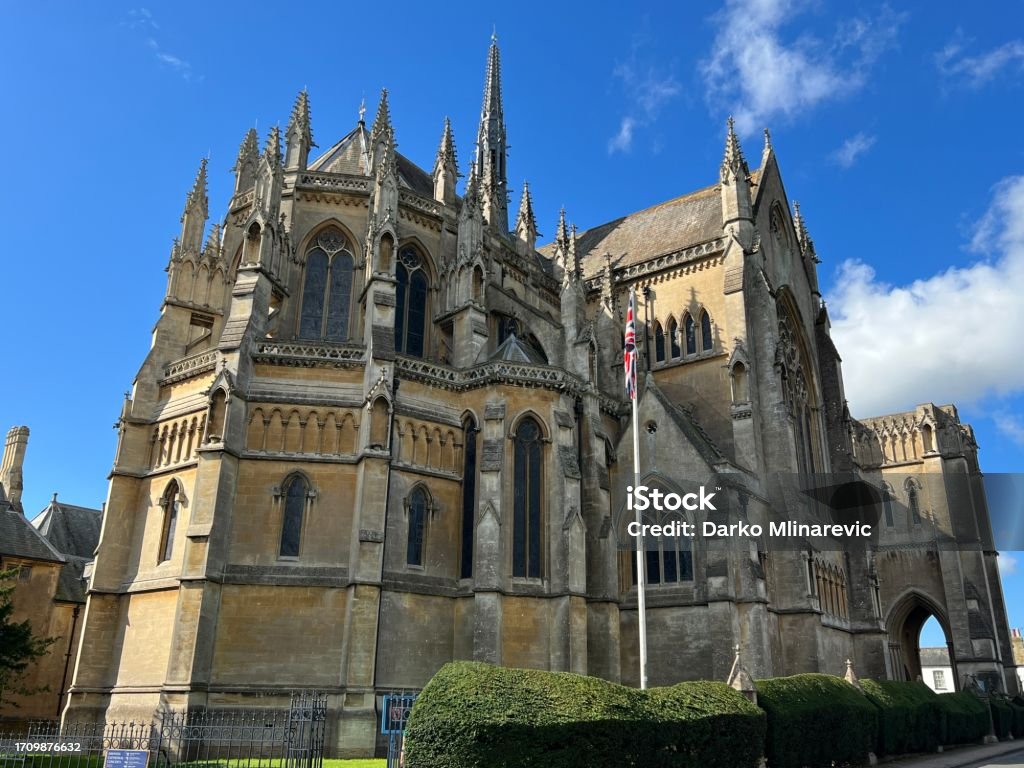 Arundel Cathedral Cathedral of Our Lady & St Philip Howard in Arundel, West Sussex, England Arch - Architectural Feature Stock Photo