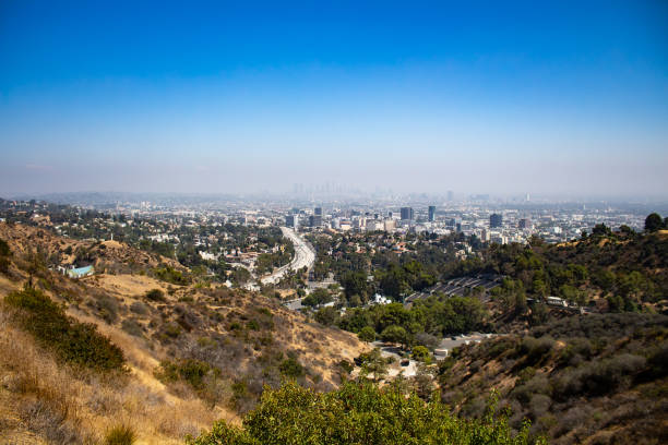 istock A thick smog covers Los Angeles California 1709878429