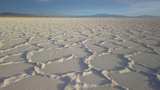 Salt flats in northwestern Argentina