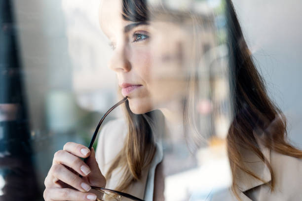 istock Confident young woman looking forwards while standing in the modern startup 1709962007