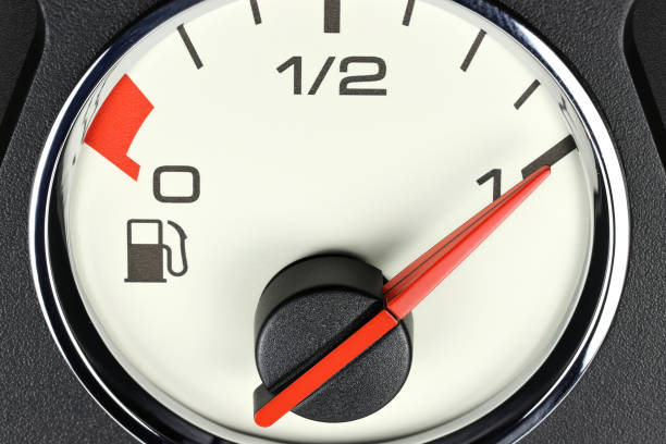istock fuel gauge in car dashboard - full 1709978167