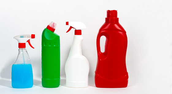 cleaning product group of objects
