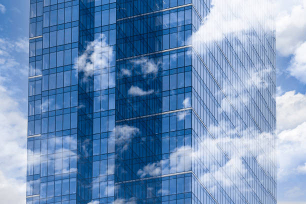 Free Stock Photo of Group of Tall Buildings With Clouds in the ...