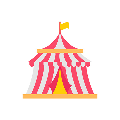 Circus icon in vector.