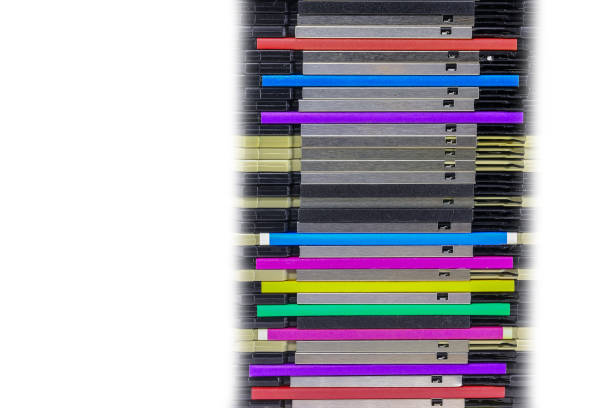 istock stack of old 1.44 inch floppy disks used to save computer data from the 90s 1710150580