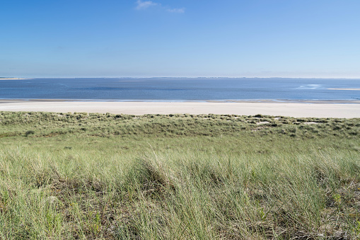 artificial Maasvlakte beach near Rotterdam, Netherlands