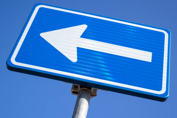 Dutch road sign: one-way street